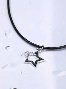 Pendant Necklaces - Black - View 2