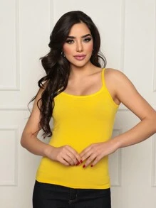 Women Tank Tops & Camis - Amarillo - Ver 1