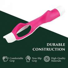 高爾夫球桿握把練習器,正確的手部姿勢和握姿,讓你打造最佳球技的肌肉記憶,超輕量級、防滑功能 - 黃色 - 查看 7