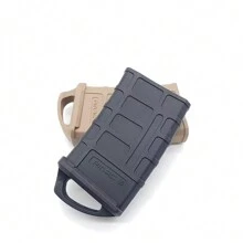 1pc M4/M16 Magpul Style Rubber Tactical Grip Sleeve Ergonomic Anti-Slip Quick Pull Magazine Cover For 5.56mm Mags