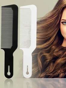 1pc Barber Combs, 8.6 Inch Clipper Combs Flat Top Clipper Combs Barber Blending Comb Heat Resistant Hair Cutting Combs For Clipper-Cuts And Flattops - Multicolor - View 1
