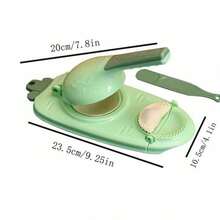 Dumpling Making Machine. Machine To Make Empanadas. Ravioli Making Machine - Green - View 3