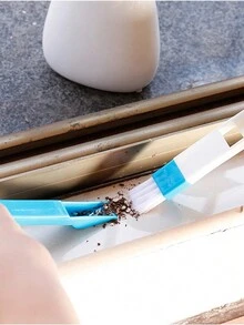 Home Cleaning Tools Screen Window Kitchen Keyboard Brush Dustpan Set Computer Desk Cleaning Brush - Blue - View 8
