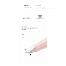 [Tube Packaging] Stainless Steel Light Pink Eyebrow Tweezers Set For Eyebrow & Facial Hair Plucking, With High Precision Straight And Slant Tips, Portable And Ideal For Home Use, Tools For Men