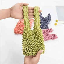 魔术弹力手提袋，可伸缩购物手提包，大容量可重复使用购物袋学校用品学校配件返校大学生