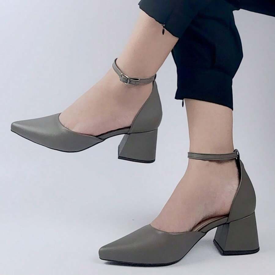 Women Pumps - Gris - Ver 1