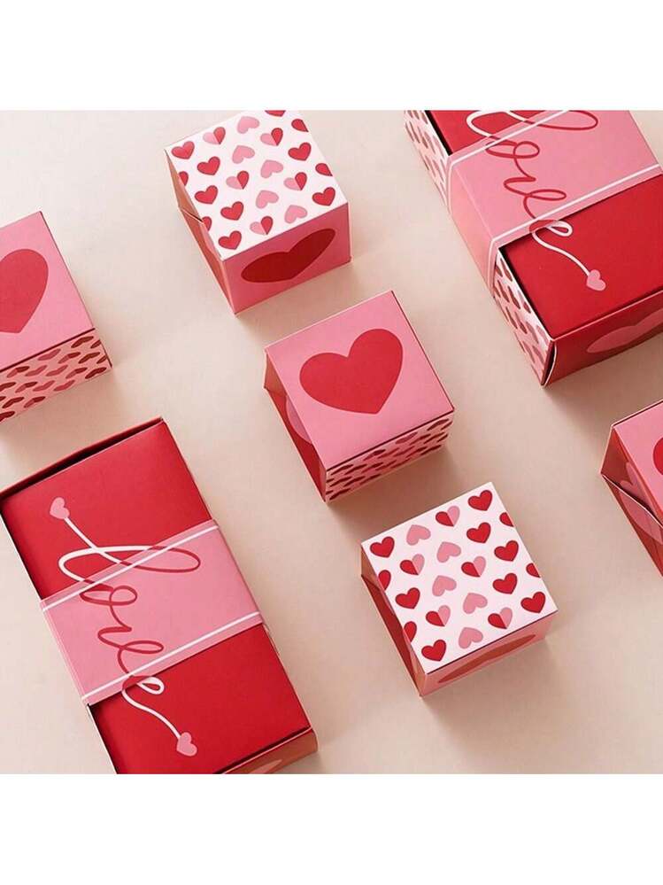 Set di Scatole da Regalo Quadrate in Cartone con Scritta Buon Natale | Cartolibreria Grafite
