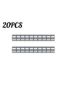 20pcs Nail Art Tool Magnet, Strong Magnetic Multifunctional Cat Eye Magnet For Nail Art