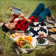 Loncheras Termicas Bolsa Del Almuerzo Para Mujeres Fiambrera - Multicolor - Ver 7