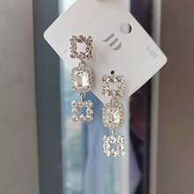 Korean Style S925 Sterling Silver Stud Earrings With Unique And Niche Design, High-End And Elegant Vibes - Silver - View 5