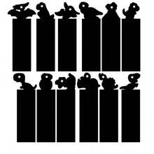 12pcs, Bookmark, Animal DIY, Scratch Painting, Alien Hanging Painting, Colorful Scratch Paper, Children's Painting Scratch Painting - 12 Animal Bookmarks - View 5