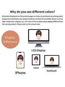 10-Inch Bangs Top Long Layer Hair Accessories Women'S Synthetic Hair Wig Thin Hair Dark Brown Fiber Wig Women'S Bangs - Dark Brown - View 8