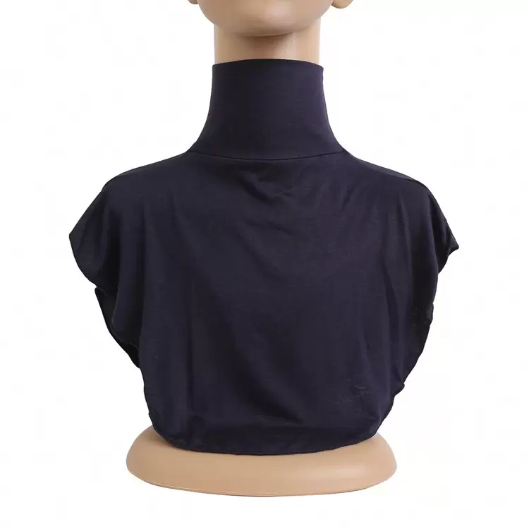 Cubrecuellos de mujer de Modal jersey de cuello alto y cobertura completa, accesorio de ropa de mujer - Multicolor - Añade 6