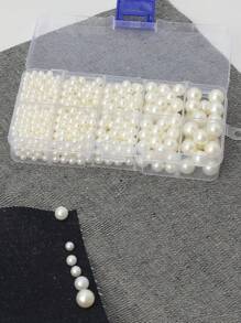 珍珠鑲嵌機工具​​,精準沖壓5模,堅固,耐用,實用,手動串珠機,diy珍珠鑲嵌機（藍色） - 藍色 - 查看 5