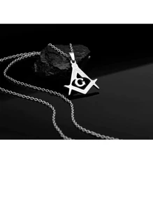 Men's Pendant Necklaces - Bạc - Xem 4