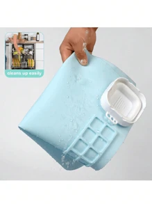 Tappetino da disegno in silicone da 20" x 16", adatto per artisti, argilla, resina e protezione del tavolo da lavoro, separazione dei colori, facile da pulire, lavabile, impermeabile, resistente agli oli, al calore, alle deformazioni e agli strappi