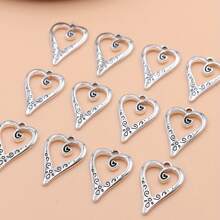 Charms - 10Pcs Heart - View 4