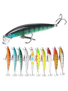 1入組誘餌魚餌跨境鱘魚餌10cm_9g浮珠仿真餌硬餌釣魚餌產品 - 1# - 查看 2