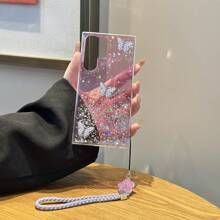 1 Ốp lưng điện thoại Star Powder 3 Butterfly + Lucky Charm tương thích với Apple 11/11 Pro/11 Pro Max/12/12 Pro/12 Pro Max/13/13Pro/13 Pro Max/14/14 Pro/14 Pro Max/15/15 Pro/15 Pro Max/16/16 Pro/16 Pro Max, Galaxy S24, S24+, S24 Ultra, S24 FE, S921B, S9 - Màu tím - Xem 3