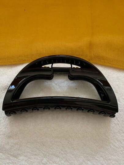 Piranha Prendedor Mandíbula Médio Acrílico Coreana Acessórios Cabelo Clip Garra Cabeça ref: 8603 e 8607