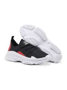 Women Wedge Sneakers - 紅色 - 查看 6