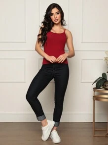 Women Tank Tops & Camis - Red - View 5