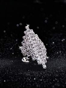 Damski Stylowy Cyrkonie Udekorowany Torba wieczorowa , Kopertówka Komplety Biżuterii Z Pełna cyrkonia Pazur Łańcuch , Frędzle Bransoletki , Kolczyki , Naszyjnik choker , I Pierścień Na imprezę