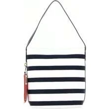 Tommy Hilfiger Shoulder Bags ICONIC TOMMY BUCKET BAG STRIPES - Blue - View 2