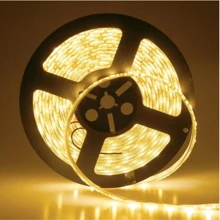 Fita Led 5 Metros Com Fonte Branco Frio/Branco Quente 300 Leds Ip20 Bivolt Super Led - Branco quente - Visão 3