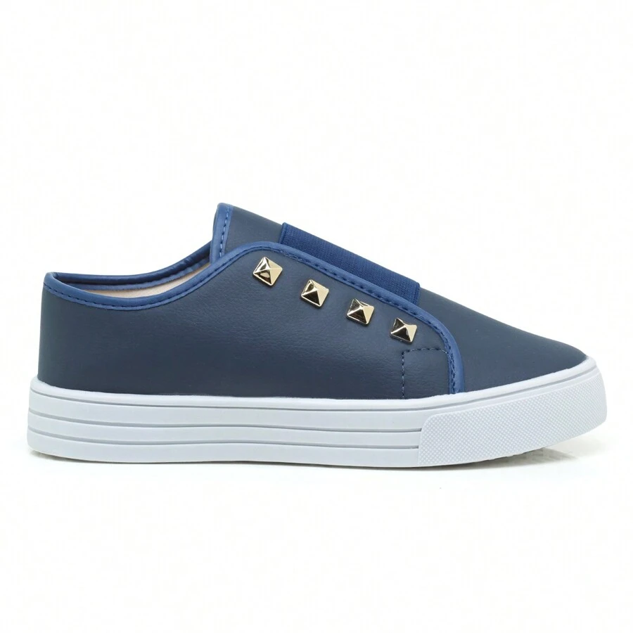 Women Wedge Sneakers - 藍色 - 查看 1