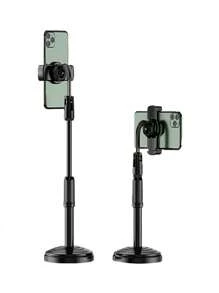 360° Adjustable Angle & Height Desktop Phone Stand - The Perfect Slouchy Phone Holder For All Phones! - Black - View 1