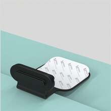 1pc Iphone- Black Mobile Phone Anti-Loss Silicone Dust Plug Compatible With IPhone Android TYPEC Universal Charging Port Protection Dust Waterproof Plug - Black - View 2