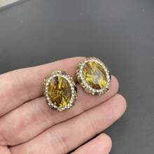 1set Handmade Women Jewelry Set Including Pendant Necklace, Earrings, Ring, Bracelet, Turkish Sultanite Color Changing Stone, Cubic , Beryl, Premium Electroplated Durable & Fashionable - Five-piece Set - View 3