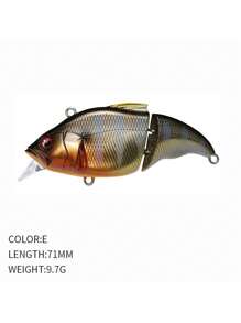 1 Miếng Thiết kế mới Nổi Cá tuế Với Cong Miệng & Ngựa Đầu Hình dạng Cứng Mồi Mồi câu cá , - E - Xem 1