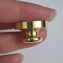 1入組水果蠟封銅製頭,適用於邀請函、派對、禮品包裝、信封、酒瓶包裝(無柄) - 金色 - 查看 4