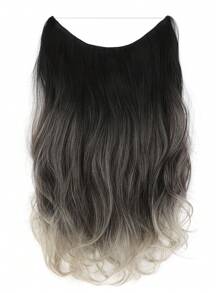 Extensiones de cabello sintético resistentes al calor de 18 pulgadas, color ombre ondulado, aptas para uso diario - Degradado - Ver 8