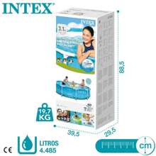 Piscina Beachside Frame con depuradora filtro D305 x 76 cm (Intex 55241) ✅ Entrega 24/48h a España (península) - Ver 4