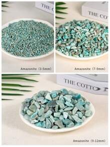 1pc 200g Natural Crystal Stone Fragment With Large Asymmetric Polished Granules, No Hole For Household Decoration