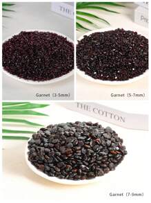 1pc 200g Natural Crystal Stone Fragment With Large Asymmetric Polished Granules, No Hole For Household Decoration