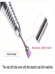 فرشاة تنظيف لرأس مثقاب الأظافر الكهربائي 3/32 بوصة، إزالة الغبار من ملحقات المثقاب، أدوات الأظافر، لوازم الأظافر، أدوات الأظافر، أدوات الفن على الأظافر، العودة إلى المدرسة، الأظافر، أدوات الأظافر للأظافر المستعارة