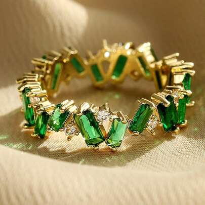 rakol 1枚鋯石裝飾戒指