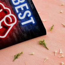 1pc Ready-Made Neon Style Game With Frame, Modern Art Gaming Room Wall Decor, Best Gamer Ever, Modern Furniture Decoration, For Game Room Or Bar Wall Art Display, Easy To Hang - Multicolor - View 7