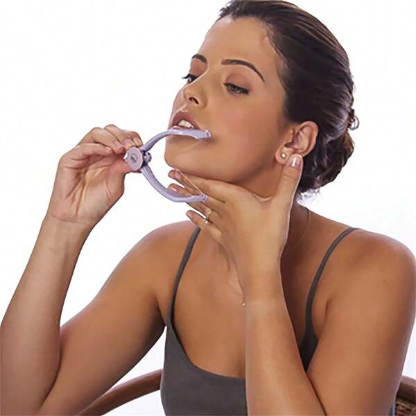 Facial Hair Threading Removal Quick Painless Facial Hair Epilator