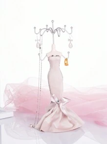 1 Pc Rotating Jewelry Storage Rack, Shoe Shaped Jewelry Storage Box, Modern Iron Jewelry Display Rack In A Variety Of Colors1 Pc Rotating Jewelry Storage Rack, Shoe Shaped Jewelry Storage Box, Modern Iron Jewelry Display Rack In A Variety Of Colors, Gift For Back To School