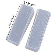 60片/盒透明不沾粘双面胶,高黏度无痕(红盒装) - 紅色 - 查看 9