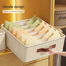 1/2 件天山内衣收纳盒 - 卧室内衣抽屉收纳盒带隔板，多功能宿舍家用衣柜内衣容器装饰装饰节日装饰房间装饰家居装饰卧室装饰连衣裙裤子鞋子牛仔裤靴子裙子卧室，收纳盒，收纳盒，家居收纳，白色 T 恤女士，黑色裤子女士，女士冬装，连衣裙，女士冬装，优雅女装，女士白衬衫，长袖，女士白色连体裤，女士春装，女士春装，春季，春装，极简主义，夏季上衣 - 雪山白 - 查看 5