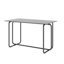 5-Piece Rectangle Dining Table Set With Metal Frame, Tempered Glass Dining Table For Kitchen Room
