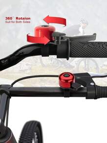 Bicycle Bell Mini Bike Ring Horn Accessory For Scooter Ebike Tricycle Mountain Road Bike MTB BMX Electric Bike