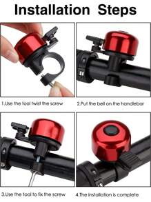 Bicycle Bell Mini Bike Ring Horn Accessory For Scooter Ebike Tricycle Mountain Road Bike MTB BMX Electric Bike