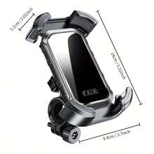 Electric Car Mobile Phone Holder Motorcycle Navigation Rider Car Mobile Phone Holder Battery Car Bicycle Fixed Mobile Phone Holder - Black - View 7